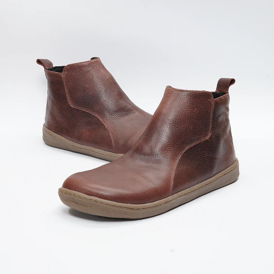 Botin Corto Café Tostado Barefoot 2