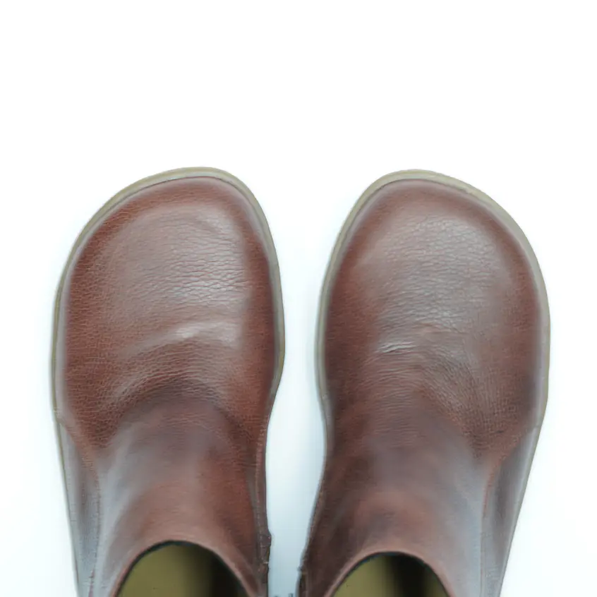 Botin Corto Café Tostado Barefoot 5