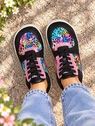 Koka Print Black Barefoot 