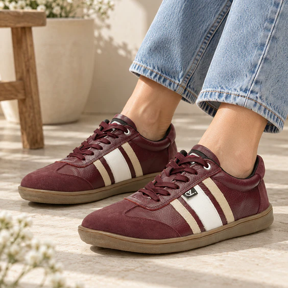 Aurora Retro Burdeo Barefoot 1