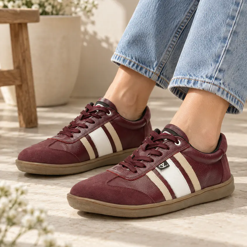 Aurora Retro Burdeo Barefoot 1