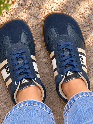 Aurora Retro Azul Marino Barefoot
