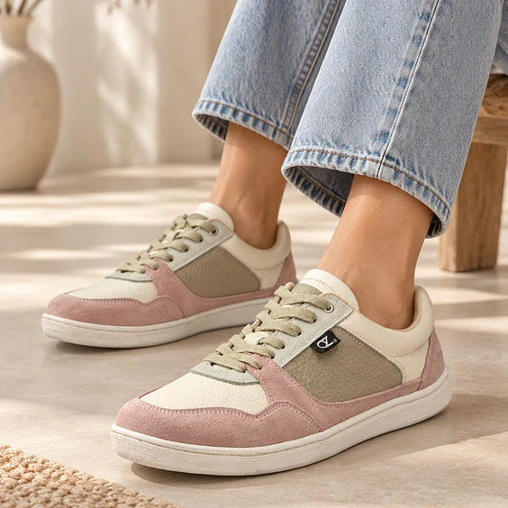Koka Pink Cream Barefoot 1
