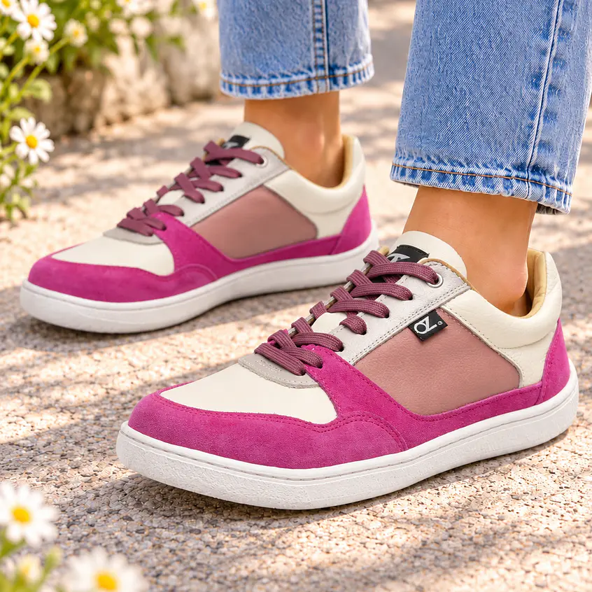 Koka Fucsia Rose Cream Barefoot 1