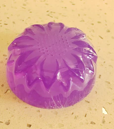 Jabón de Glicerina con Aceite esencial de Lavanda 