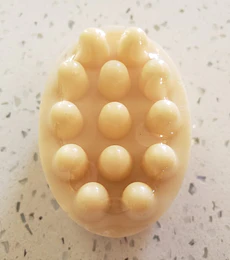 Jabón de Glicerina Exfoliante con 3 Mantecas y Afrecho