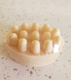 Jabón de Glicerina Exfoliante con 3 Mantecas y Afrecho