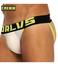 JOCKSTRAP OR157 BLANCO NEGRO