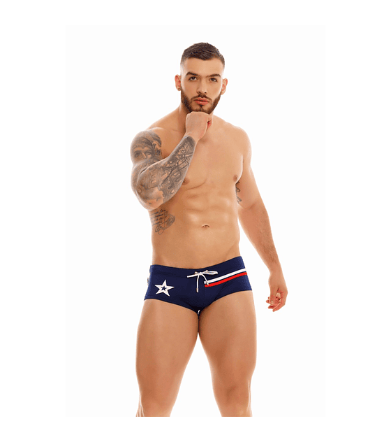 1424 SQUBA SWIMWEAR BOXER BLUE