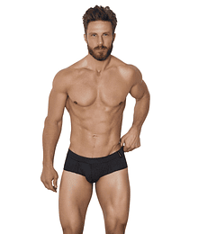 AURA PIPPING BRIEF BLACK (SOLO M Y L)