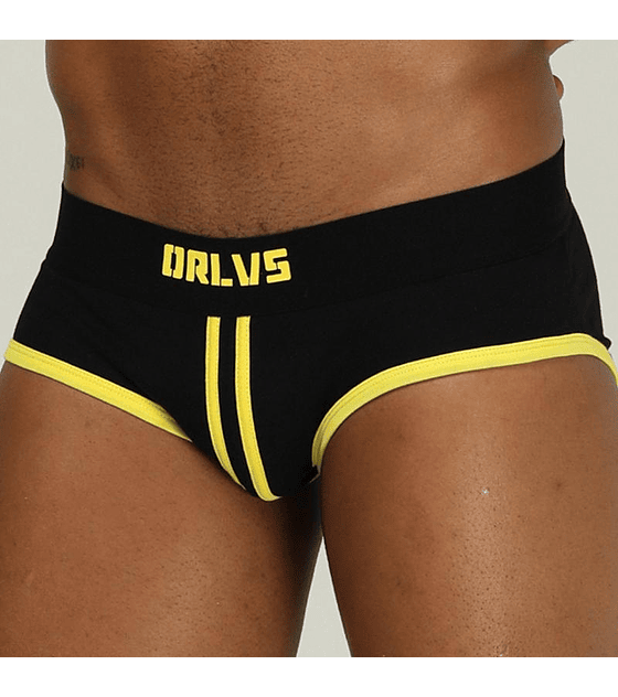 BRIEF OR168 NEGRO AMARILLO