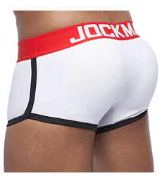 BOXER CON RELLENO JM409 BLANCO ROJO