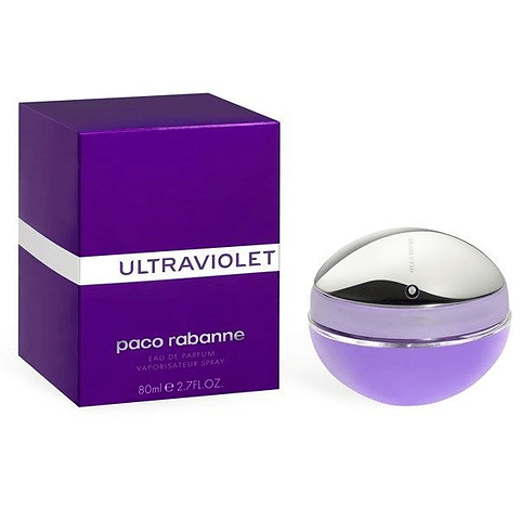Perfume Ultraviolet Paco Rabanne Mujer 80ml 2.7oz EDP