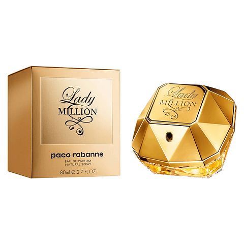Perfume Paco Rabanne Lady Million Mujer 80 ml EDP
