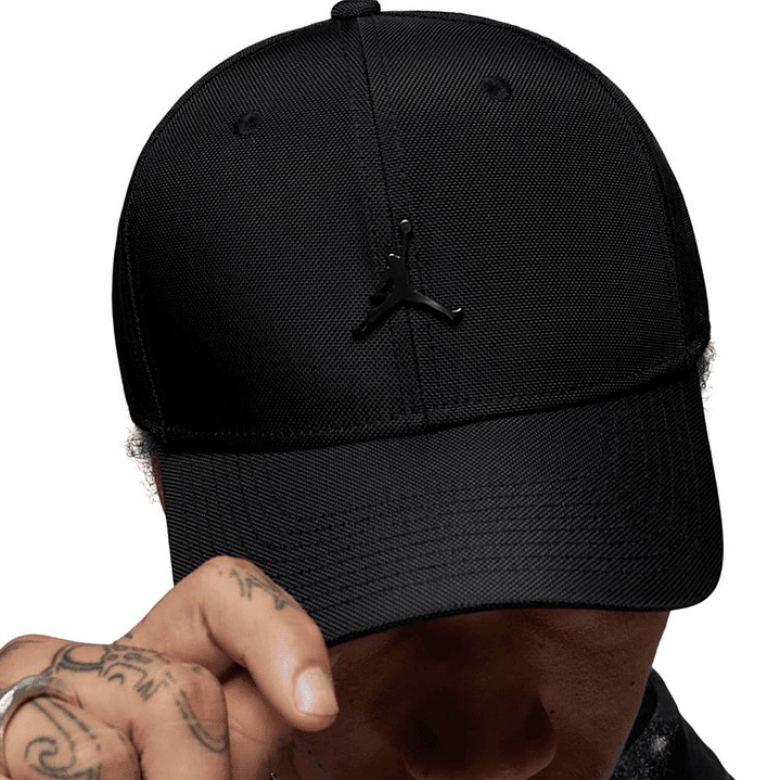 Gorra Nike U J Rise Cap S Cb Mtl Jm Hombre-Negro 3