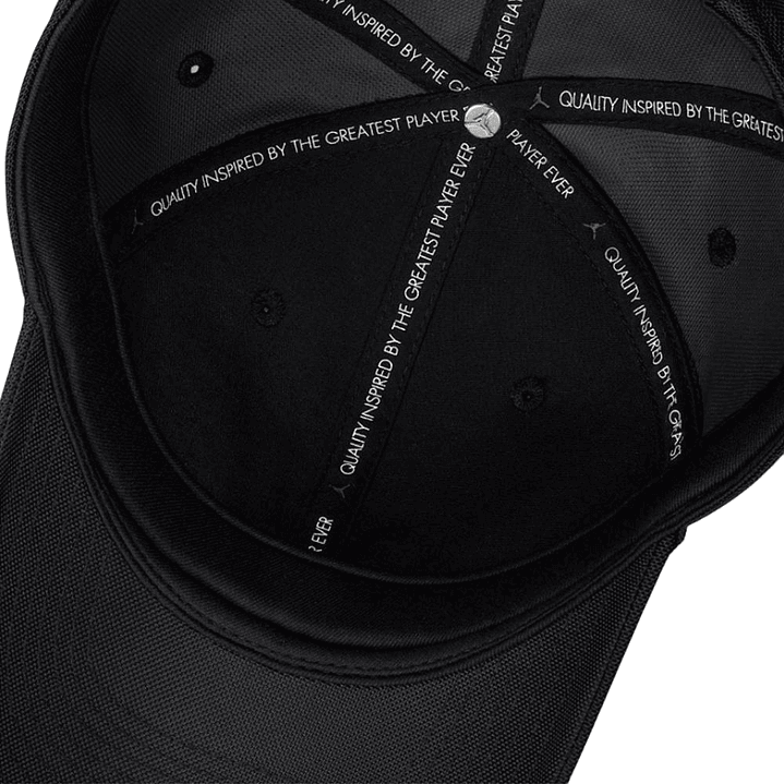 Gorra Nike U J Rise Cap S Cb Mtl Jm Hombre-Negro 5