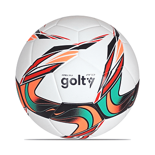 Balón Fútbol Sala Golty Comp Fenix Thermobonded-Blanco