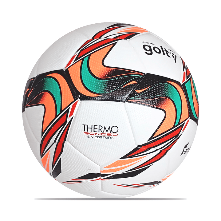 Balón Fútbol Sala Golty Comp Fenix Thermobonded-Blanco 2