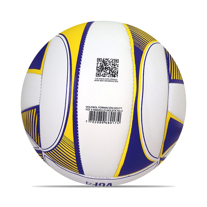 Balon Voleibol Formación Golty Vgf #4-Amarillo/Violeta 4