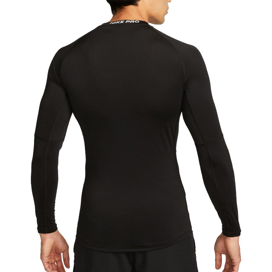 Camiseta Nike Pro Manga Larga-Negro 2