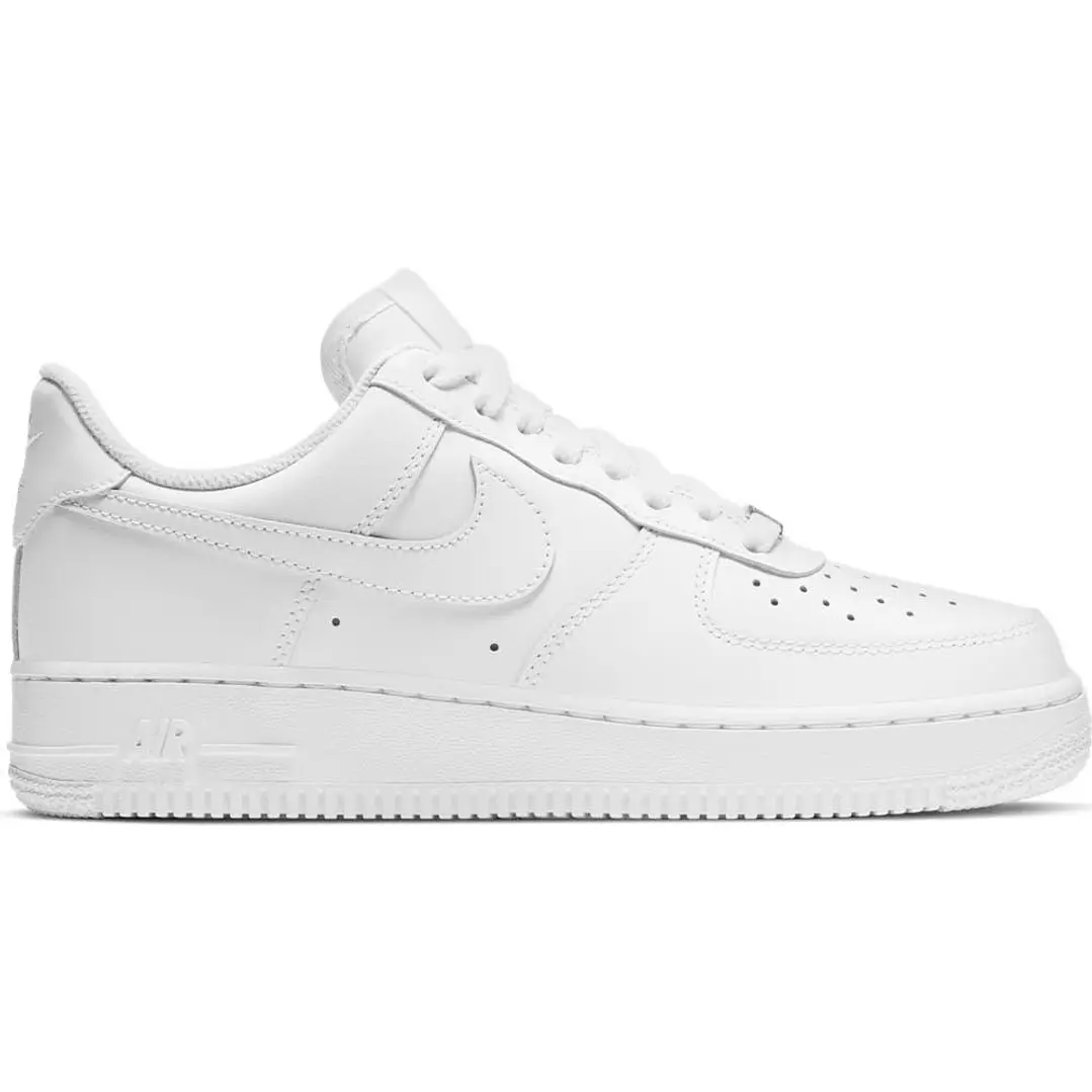 Tenis Nike Air Force 1 '07 Mujer-Blanco 1