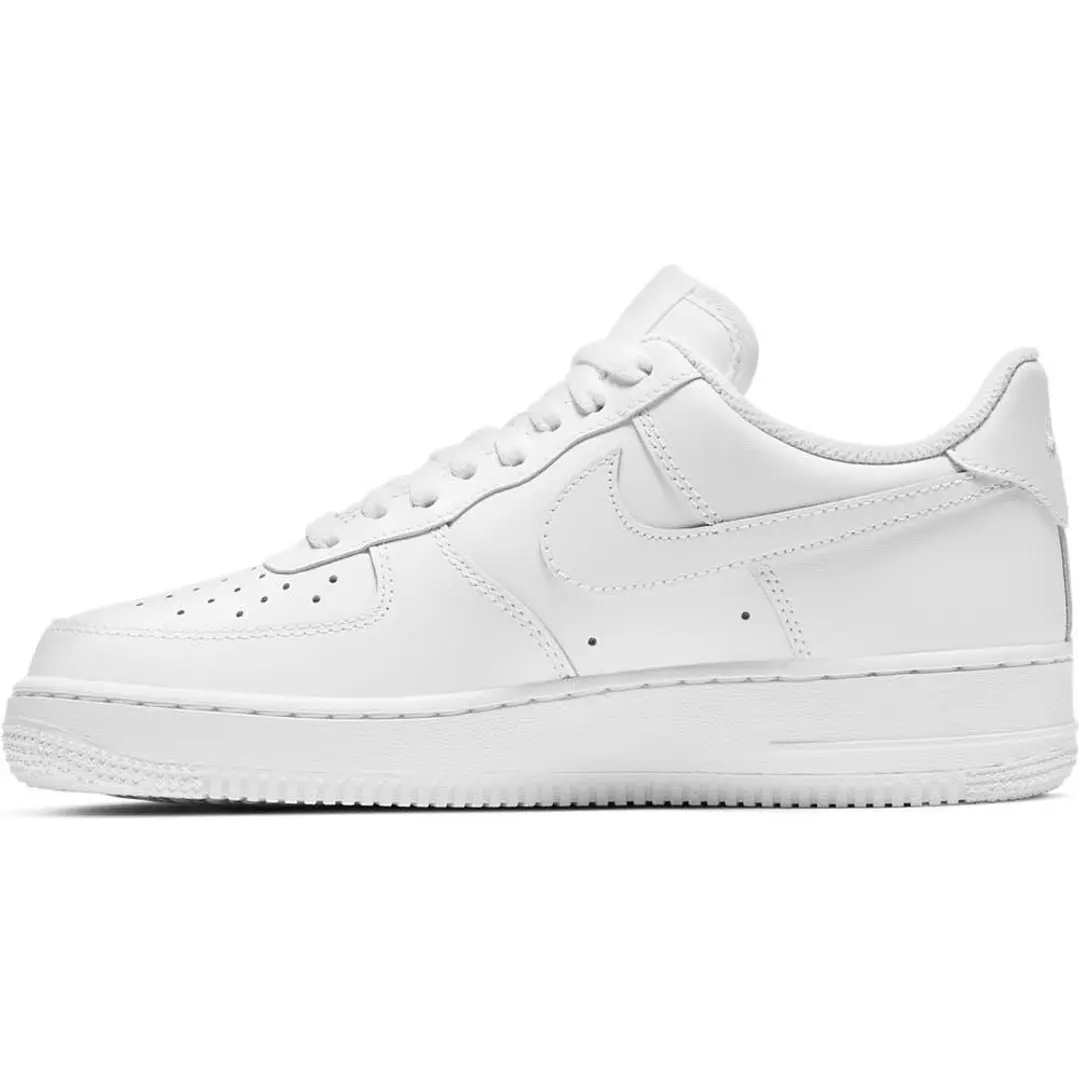Tenis Nike Air Force 1 '07 Mujer-Blanco 3