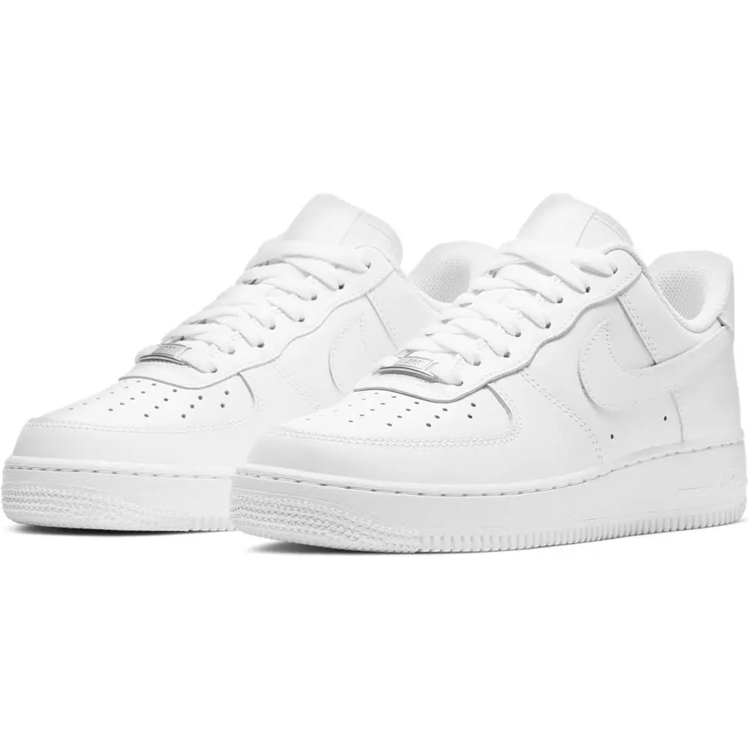Tenis Nike Air Force 1 '07 Mujer-Blanco 4