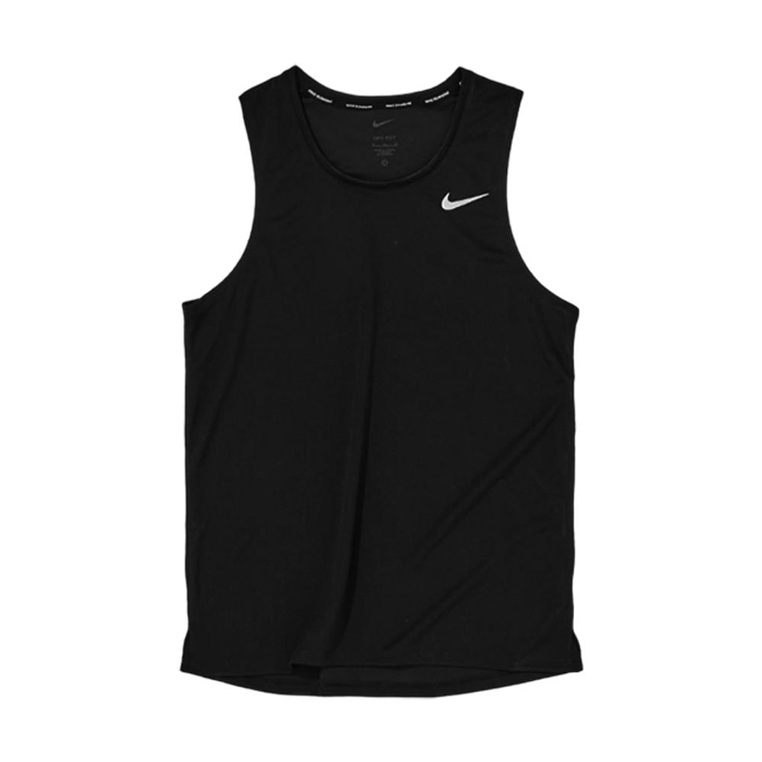 Camiseta Esqueleto Nike Dri-Fit Miler Tank-Negro 1