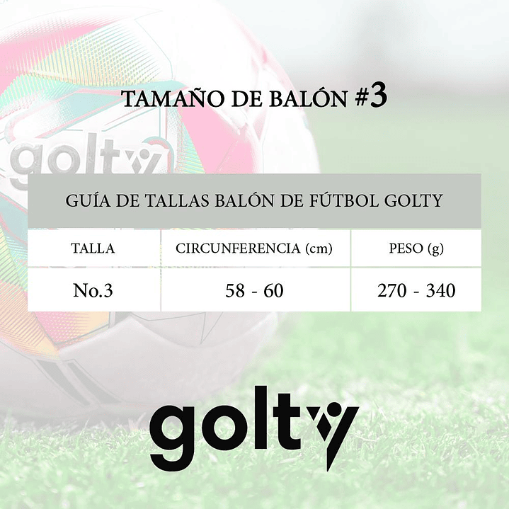 Balon Futbol Competencia Golty Fenix Thermobonded N3-Blanco 5