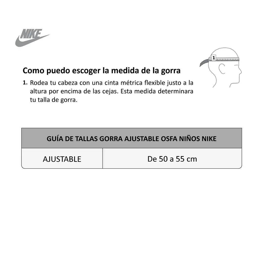 Gorra Nike Dri-Fit Club Metal Swsh Niños-Negro 3