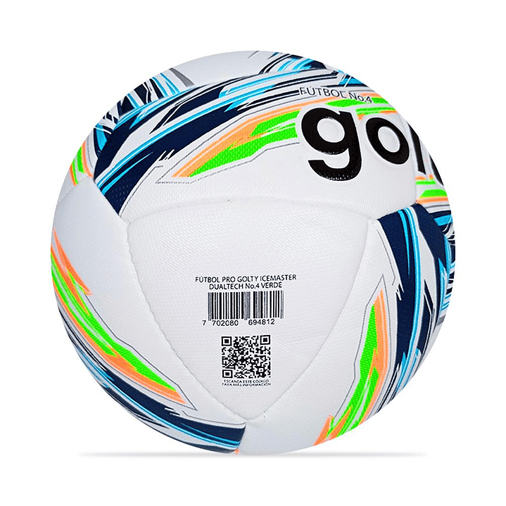 Balón De Fútbol Pro Golty Dualtech IIl #4-Verde 4