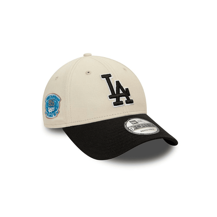 Gorra New Era Los Angeles Dodgers 9Forty World Series-Beige 1