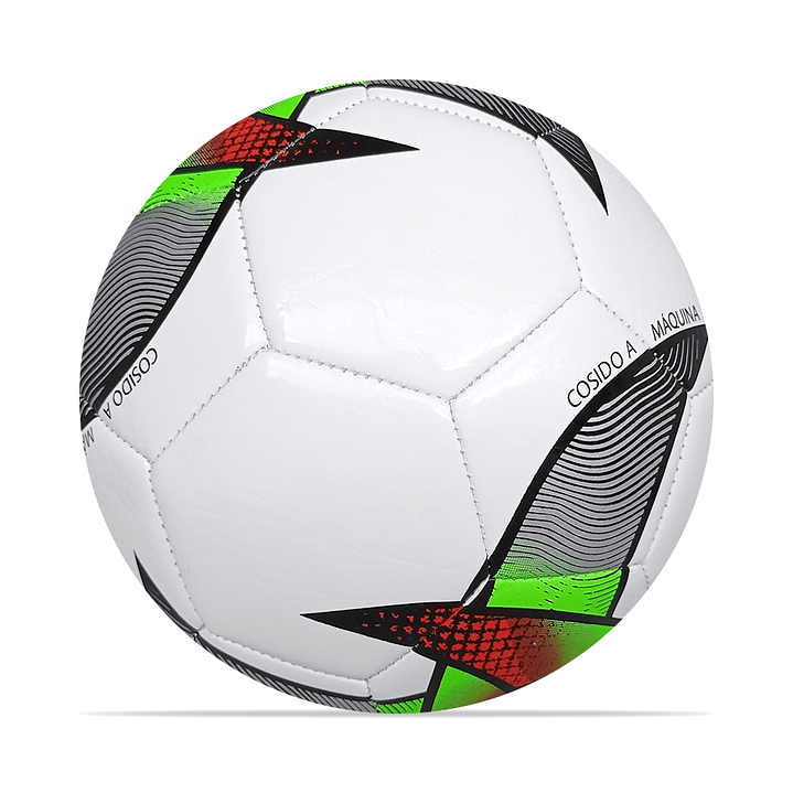 Balón Fútbol Golty Forza No Profesional Cosido No.5-Blanco 2