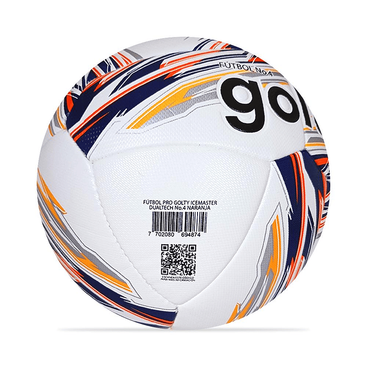 Balón De Fútbol Pro Golty Dualtech IIl #4-Rojo 4