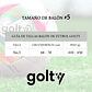 Balon Futbol Golty Latir No.5-Verde - Miniatura 5