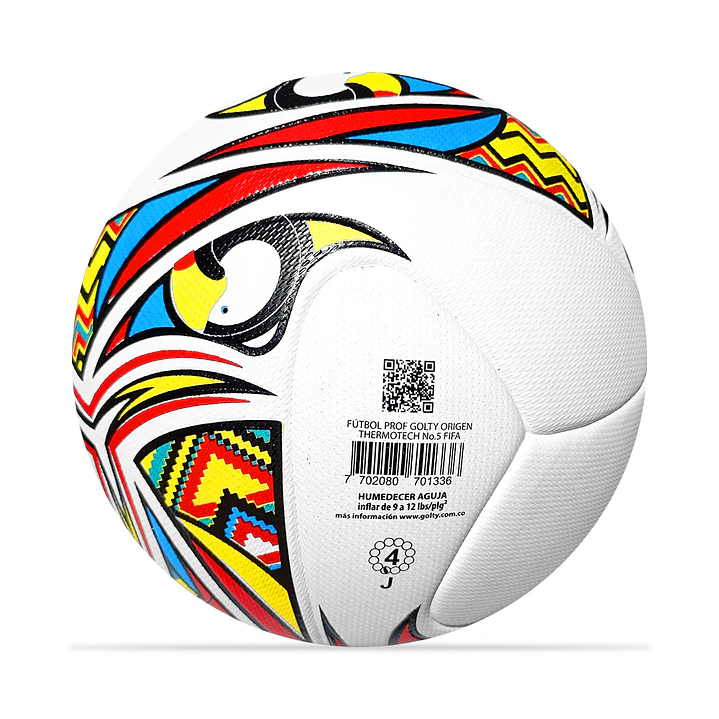 Balon Futbol Prof Golty Origen Thermotech #5 Fifa-Multicolor 4