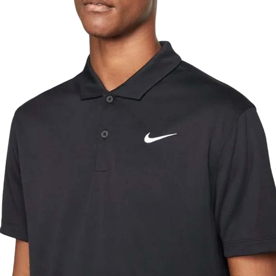 Camiseta Polo Nike Court Dri-Fit-Negro 3