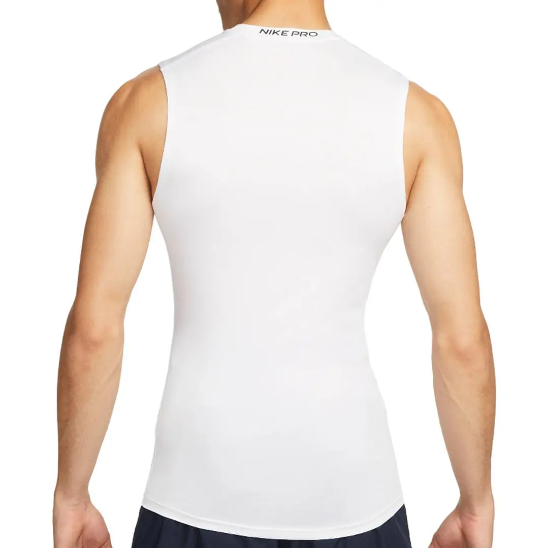 Camiseta Esqueleto Nike Pro-Blanco 2