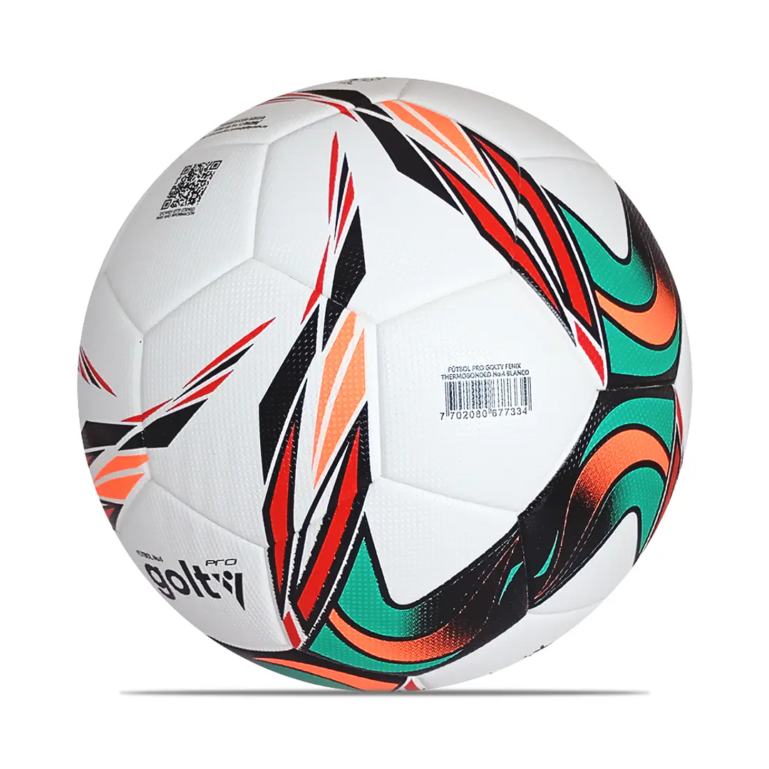 Balón Fútbol Golty Comp Fenix Thermobonded No.4-Blanco 4