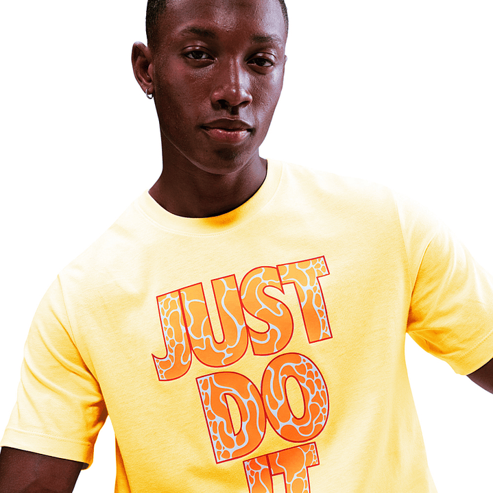 Camiseta Nike Nsw Tee 12Mo Jdi Sp24 Fs Hombre-Amarillo 3