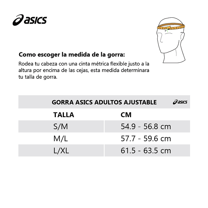 Gorra Asics Performance Cap Unisex-Verde 3
