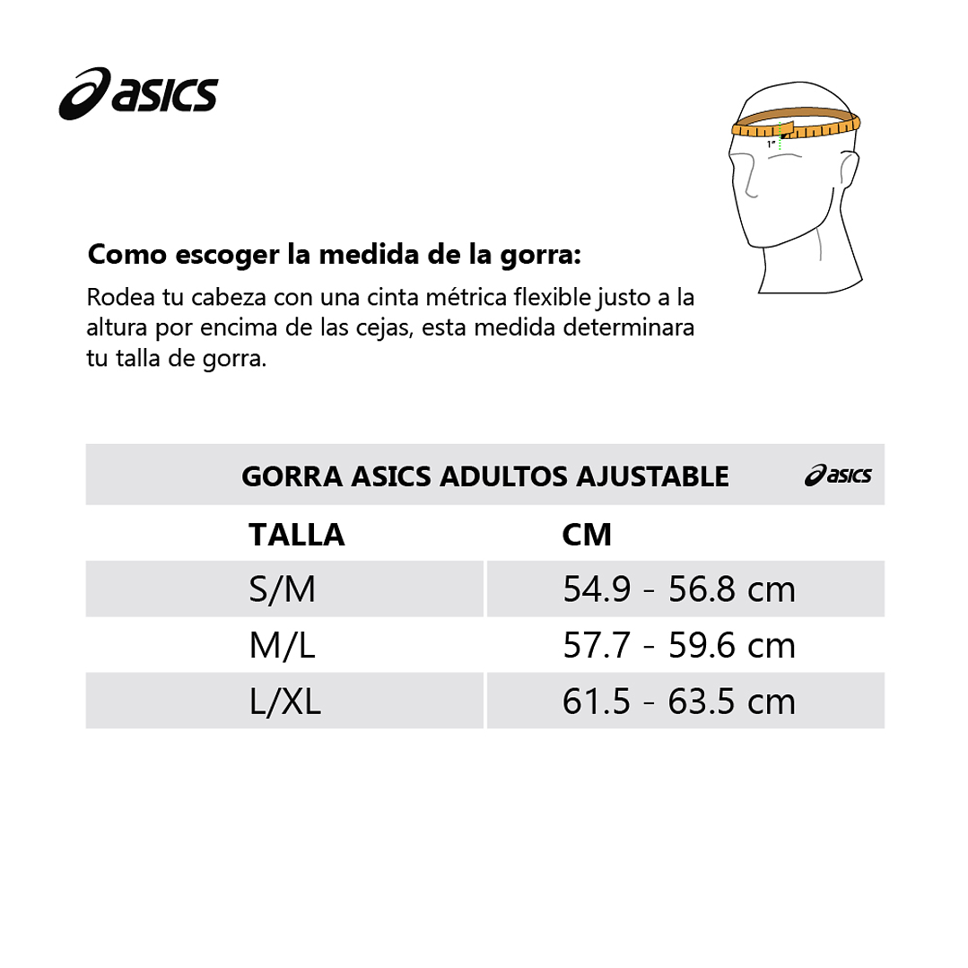 Gorra Asics Court Core Graphic Cap Unisex-Negro 3