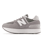 Tenis New Balance 574 Mujer-Gris/Blanco - Miniatura 3