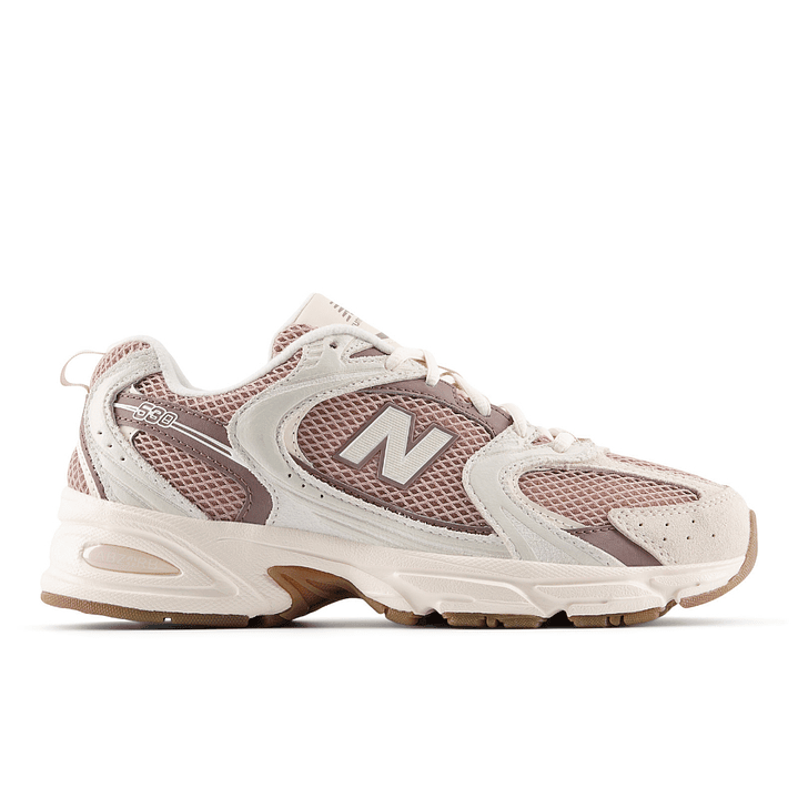 Tenis New Balance 530 Mujer-Blanco/Rosa 1