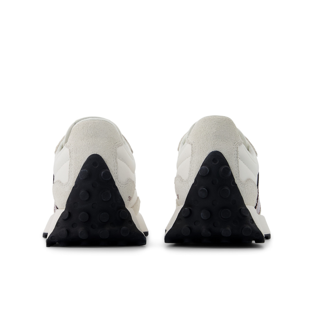 Tenis New Balance 327 Mujer-Blanco/Vino Tinto 5