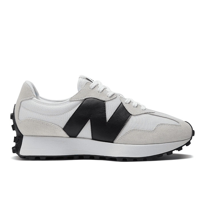 Tenis New Balance 327 Hombre-Beige/Blanco 1