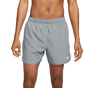 Pantaloneta Nike Challenger-Gris