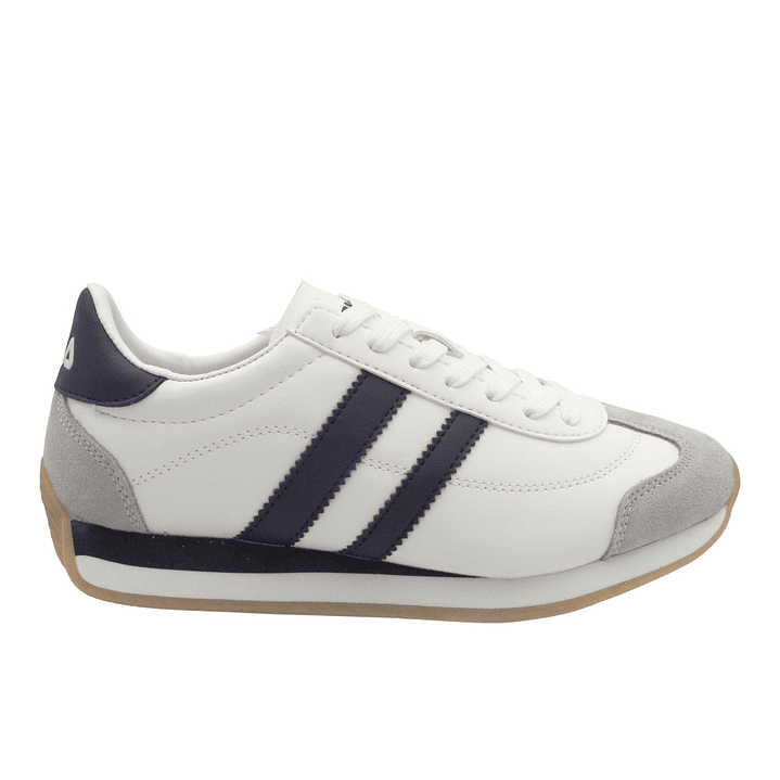 Tenis Fila Conter Hombre-Blanco/Negro 1