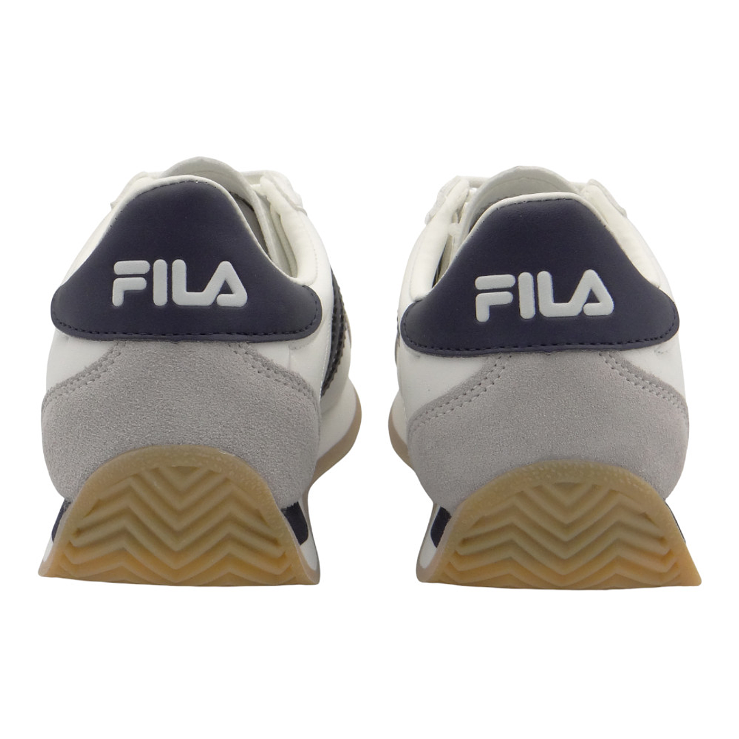 Tenis Fila Conter Hombre-Blanco/Negro 5