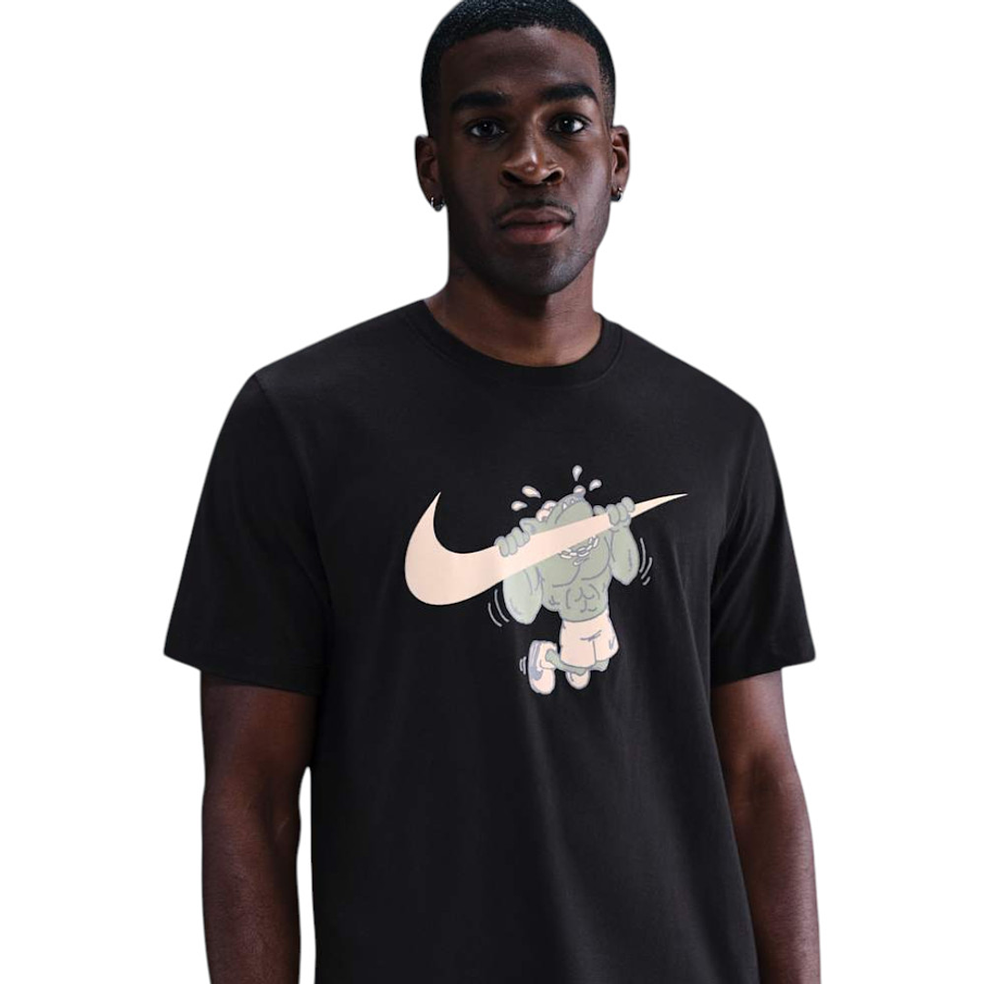 Camiseta Nike M Nsw Tee Iykyk Fs Hombre-Negro 1